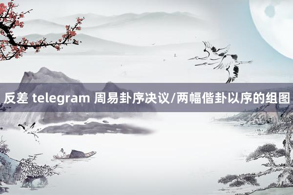 反差 telegram 周易卦序决议/两幅偕卦以序的组图