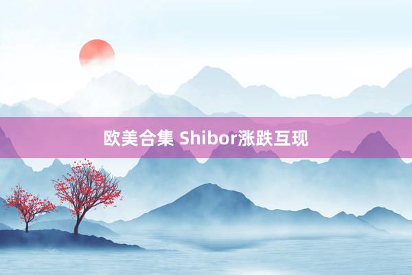 欧美合集 Shibor涨跌互现