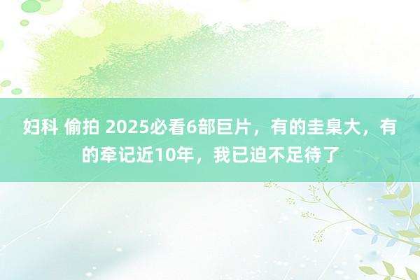 妇科 偷拍 2025必看6部巨片，有的圭臬大，有的牵记近10年，我已迫不足待了